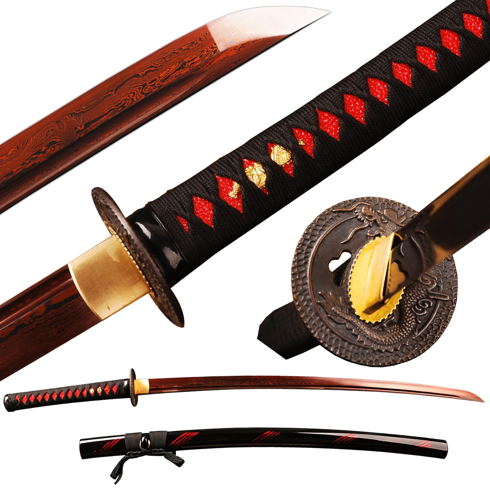 新品 KATANA AW 25-26 women's サイズS 41 Inch Handmade Authentic Japanese Samurai Katana Sword Full Tang